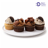 4 Cupcakes Fiesta de Chocolate